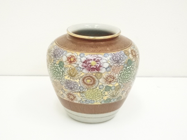 九谷焼 清栄造花瓶 【公式通販】